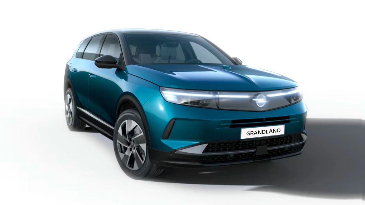 Синий Opel Grandland