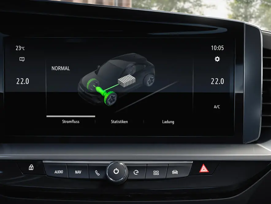 Opel Mokka Electric управление